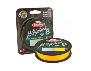 Šnúra Whiplash 8 270m Žltá 0,28mm 47,1kg
